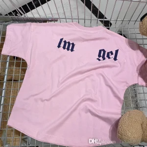 Kids Summer T-shirt Designer Clothes Short Sleeve Tee Shirt Baby Boys And Girls Fashion Letter Printed Loose High Quality Childrens Tshirt Top
